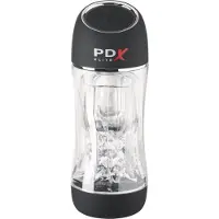 PDX ViewTube Pro - masturbateur aspirant et vibrant (noir)