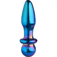 Biird Anii Glass Blue Plug anal 11.5 cm