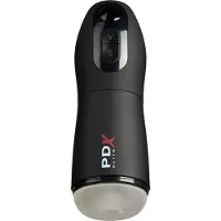 PDX Suck-O-Matic - masturbateur automatique rechargeable - noir