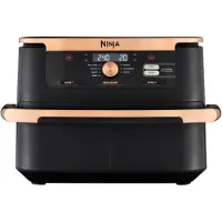 Ninja Foodi FlexDrawer Dual Zone Friteuse à air chaud Airfryer 10,4 compartiments Deep Polyvalent Puissant Délicieux Innovant