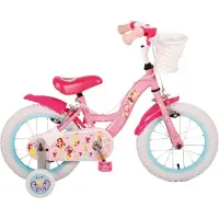 Disney Vélo enfant Disney Princess, 14 pouces, sans frein à rétropédalage