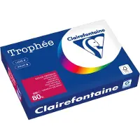 Clairefontaine Cerise Papier couleur A4 210 g/m² (250 feuilles)