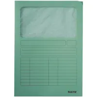 Leitz 100 Pochettes porte-documents 3950 DIN A4 vert lisse (A4)