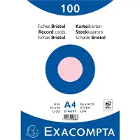 Exacompta Fiches (210 x 297 mm, 205 g/m²)