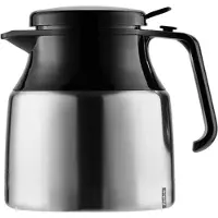 Helios preisser Verseuse isolante Mondial Push 1,3l acier inoxydable inox/noir, Carafe isotherme, Noir