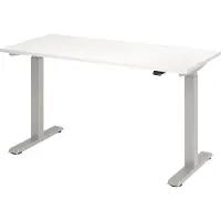 Hjh OFFICE PRO Bureau VXMST614/W/S 140x67cm blanc