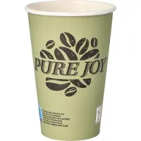 Papstar Becher Pure Joy 87868 0,3l Pappe Grün 50 St./Pack. -