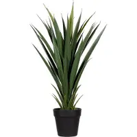 Meet by Paperflow Plante artificielle Palmier Yucca - PE - H 600 mm