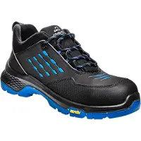 Emma Crossforce x niedrig d S3 - Schwarz/Blau - 45 (S3, 45)