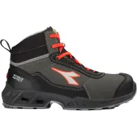Diadora Utility 701.181160 Chaussure Shark Sta Imp Leat Mid S3S Fo Noir Rouge 45