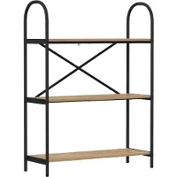 vidaXL Étagère chêne artisanal 80 x 30 x 109 cm Bois d'ingénierie