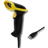 Qoltec 50860 câblé laser lecteur de codes-barres 1d usb