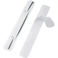 Magni Veloflex 2802000 Mécanisme d'attache rapide 150 x 20 mm, adhésif, PP, languette métallique, 100 pcs.