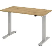 Hjh OFFICE PRO Bureau VXMST612/R/S 120x67cm chêne