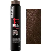 Goldwell Topchic Permanent Hair Color Bruns chauds 5BG Brun clair Or, boîte de dépôt 250 ml