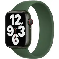 Apple Bracelet Boucle unique en Silicone Watch | 38/40/41/42 mm - Taille 8 - Clover