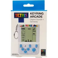 TOYROCK Mini Retro Keychain z Grą Tetris - Ręczny Arcade z Dźwiękami i Ekranem B&W