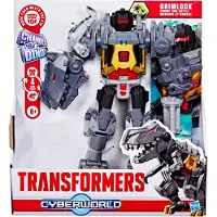Transformers Cyberworld Grimlock G07485l0 Figure Multicolore Enfants