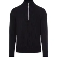 Nils Sundström Pull-over bleu nuit