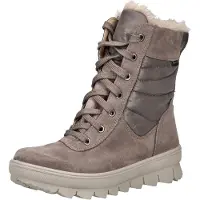 Legero Bottes à lacets beige / gris