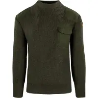 Normani Pull-over ' Barntrup ' jaune / olive / rouge / noir