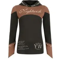 Nightwish T-shirt manches longues de - EMP Signature Collection - S - XXL - pour Femme - noir/marron - Taille L