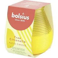 Bolsius 6x , Bougie, Olympic True Citronella Jaune (1 pcs)
