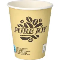 Papstar Gobelet en carton pur 0,2 litre (50x)