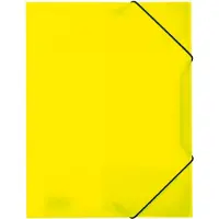 Herma Chemise à rabats A4 Néon Translucide (A4)