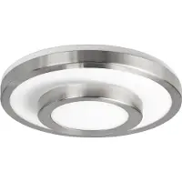 Highlight Plafonnier design Master nickel Ø 35cm