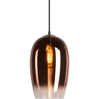 SLV 1006400 PANTILO OVAL PD, E27 Lampe à suspension, laiton