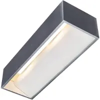 SLV Applique Murale , dimmable, Métallique, Salon / séjour, Aluminium