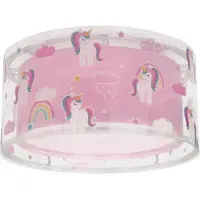 DALBER Plafonnier Unicorns Ø 33 cm