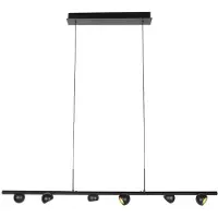 Steinhauer Suspension 6 lumières Marcadore noir droit