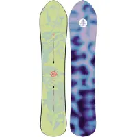 Burton - Snowboard all mountain - Ft Sketchartist 2026 en Bois - Taille 155 cm - Jaune