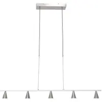 Steinhauer Lampe suspendue design Vortex 120cm - Acier inoxydable
