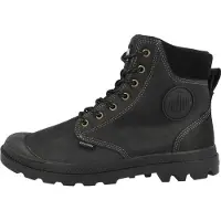 Palladium Bottines à lacets 'PAMPA' noir