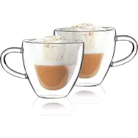 Homla Tasses CEMBRA Hearts, 2 pcs. х 300 ml
