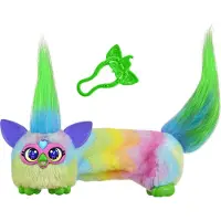 Furby DJ Furblets Can-Dee-Swirl, mini peluche électronique, jouet pour enfant, 45 sons et musique, dès 6 ans
