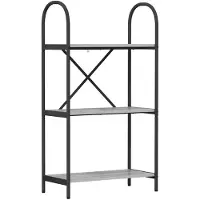 vidaXL Étagère Sonoma gris 60 x 30 x 109 cm Bois d'ingénierie
