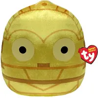 TY Starwars Doudou C-3PO Squish a Boo 31cm - Jouets en peluche