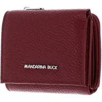 Mandarina Duck Mellow Leather Small Wallet Rouge Femme