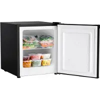 Kitchenbrothers Mini congélateur - 33L - Petit congélateur - Autonome - Compact - Noir