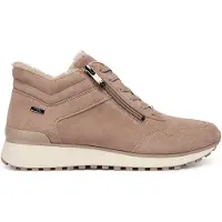 Caprice Bottines à lacets taupe