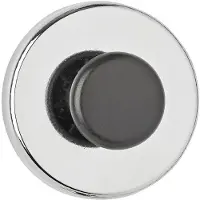 MAUL aimant , rond, avec bouton de préhension, 51 x P 24 mm, force d'adhérence jusqu'à 9 kg, acier &amp; plastique, argent clair, 1 pce