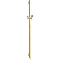 Hansgrohe Barre de douche Unica S Puro 90 cm avec flexible de douche (bronze brossé)