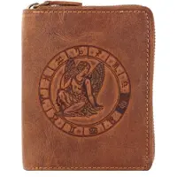 Green Burry Porte-monnaies 'Vintage 821A' marron