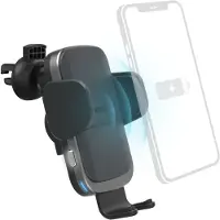 Hama Chargeur pour voiture "FC10 Motion", 10 W, sans fil, QI-Charge, noir