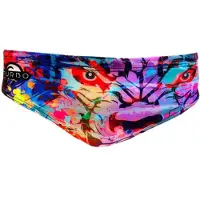 Turbo Wolf Wall Swimming Brief Violet XL Homme