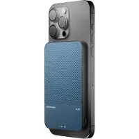 Native Union (Re)Classic Batterie externe 5000 mAh Qi2 MagSafe USB-C 15 W Bleu marine